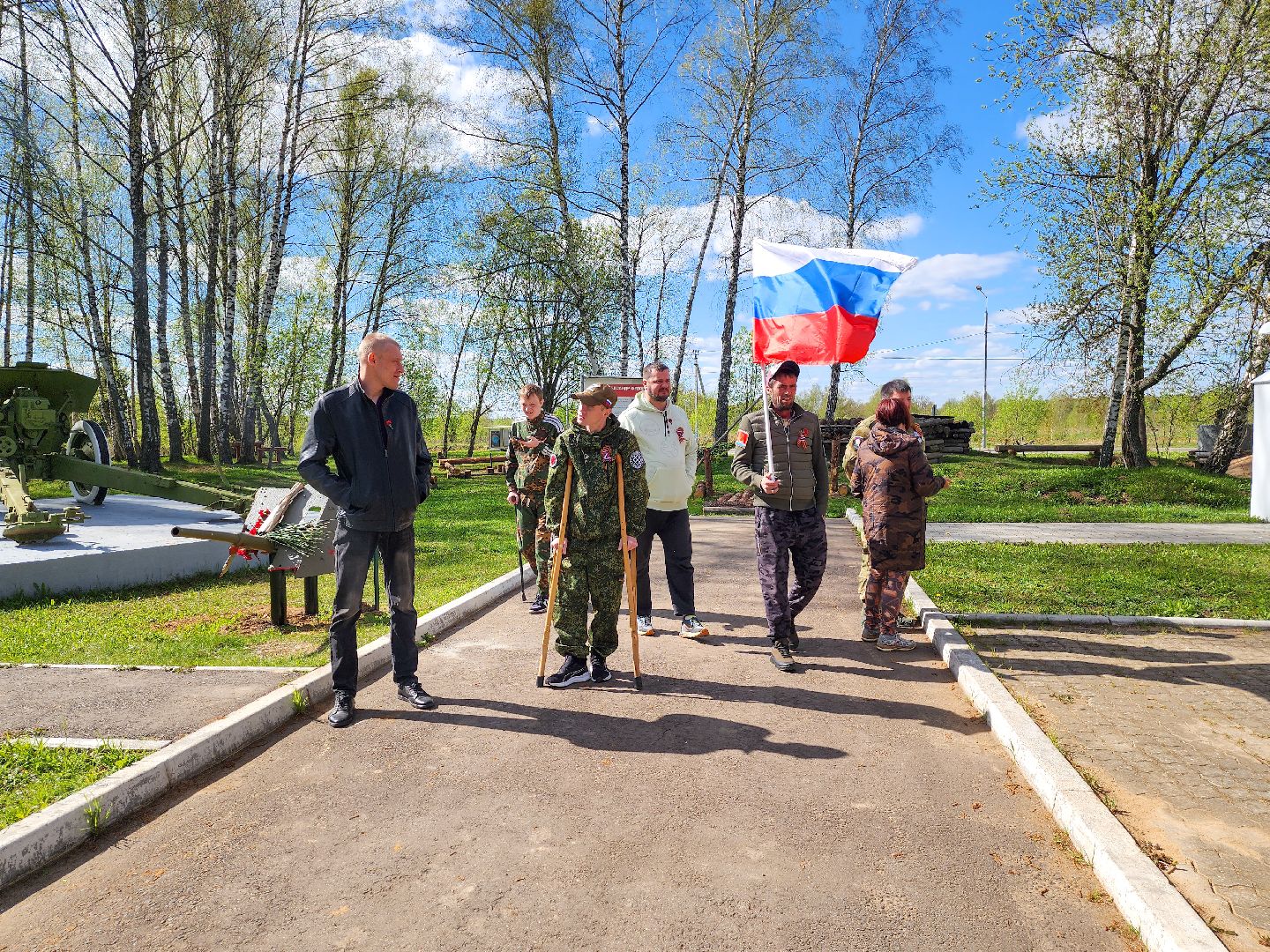 Подольск, мемориал в кузовлево, ясенки, бойцы СВО, 80 лет победе,