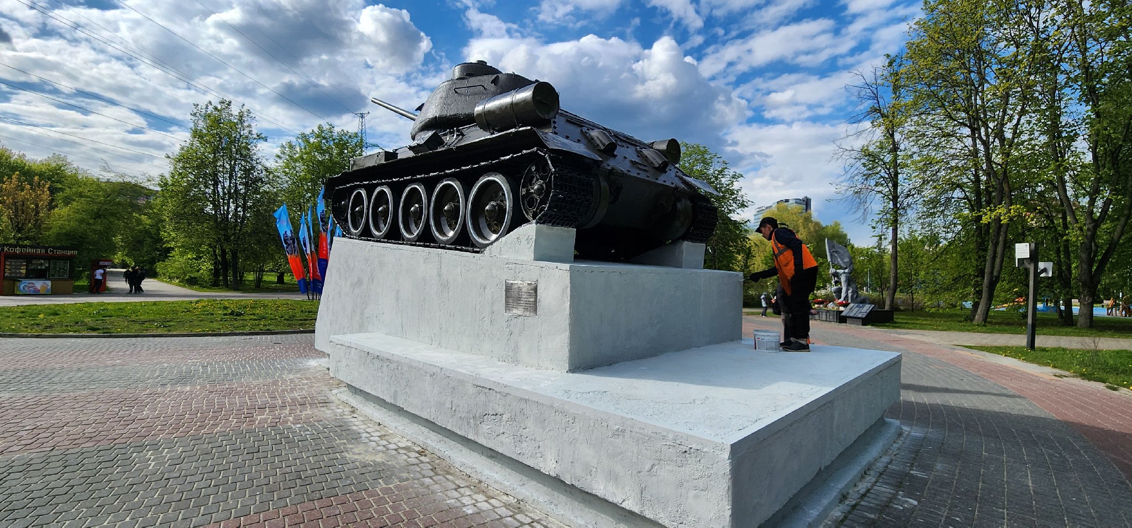 Химки, Благоустройство, День Победы,