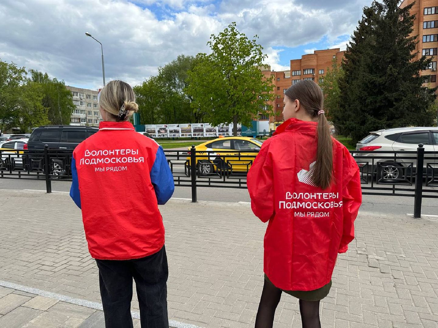 волонтеры, домодедово, георгиевская лента,