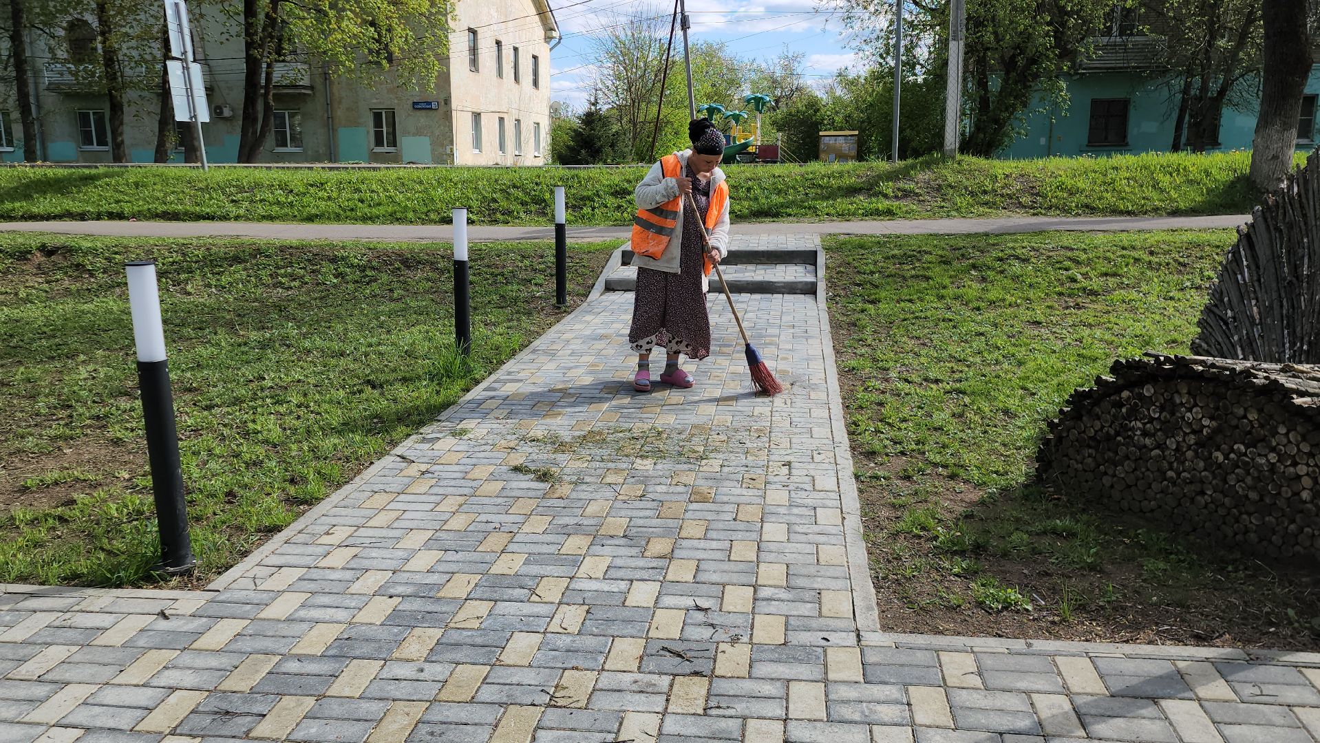 Уборка, Истра,  Уборка улиц,