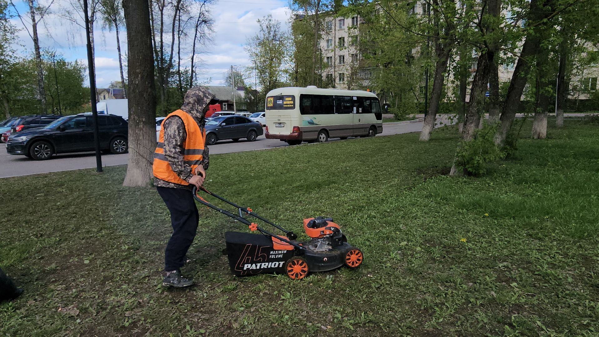 Уборка, Истра,  Уборка улиц,