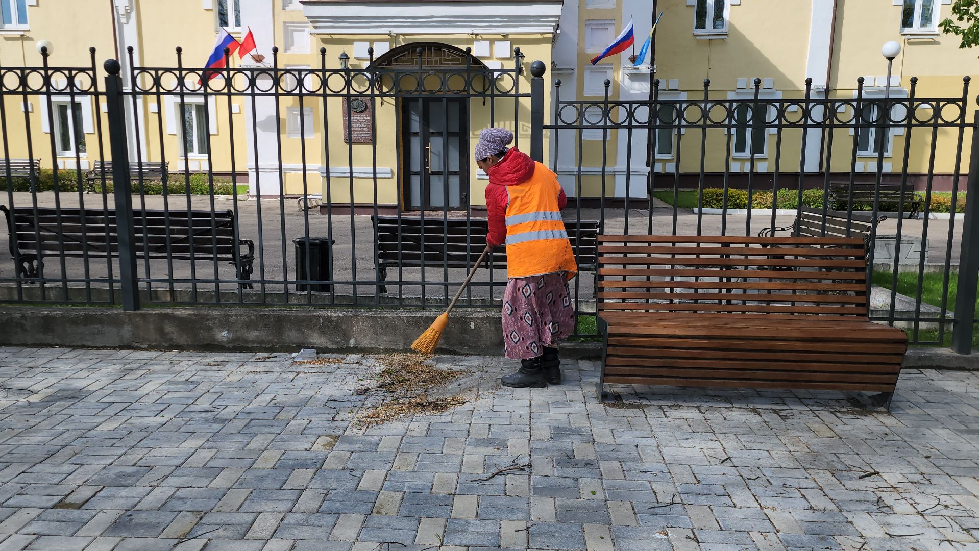 Уборка, Истра,  Уборка улиц,