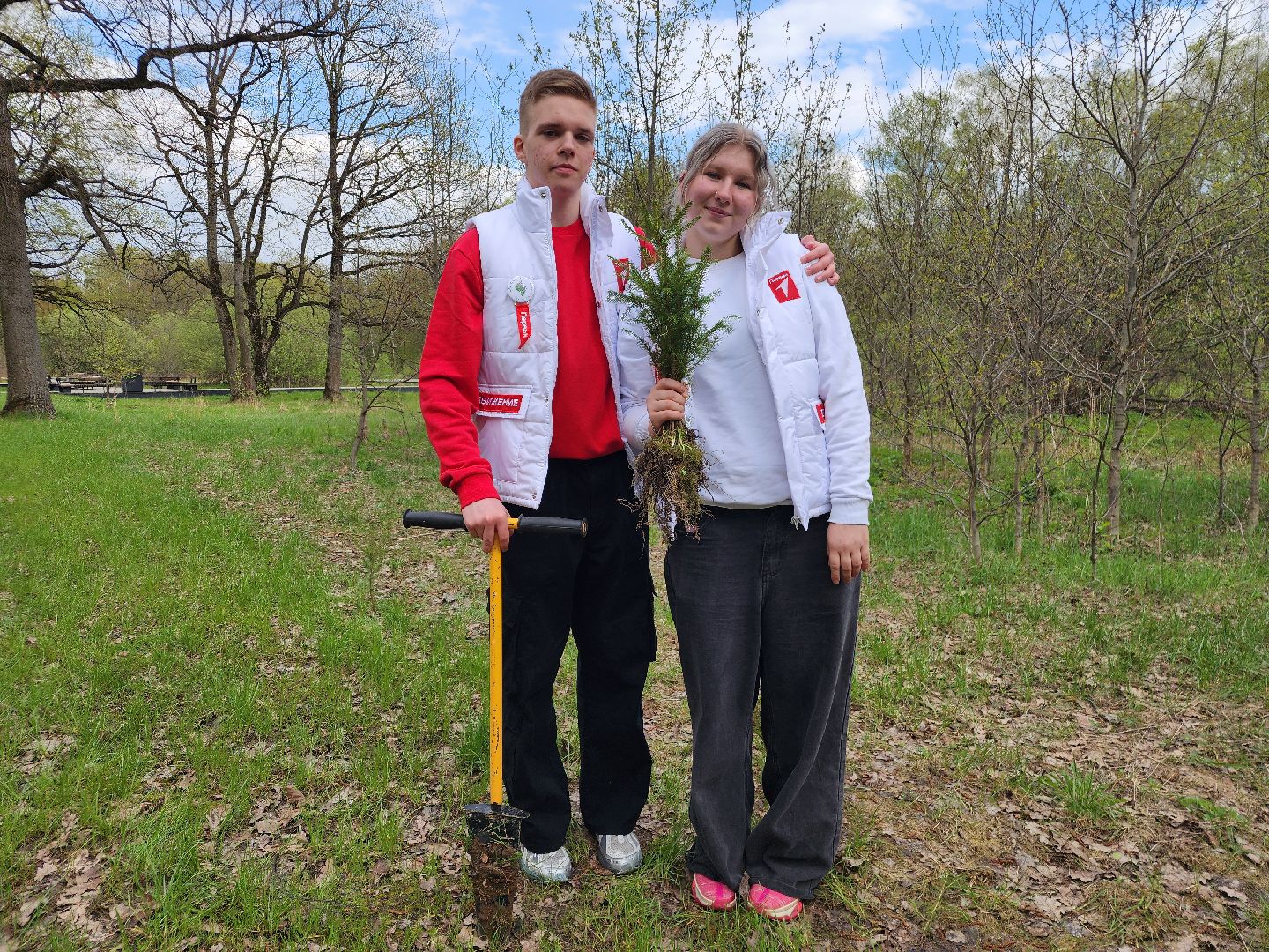 фрязино, акция памяти погибших, посадка деревьев, сво,
