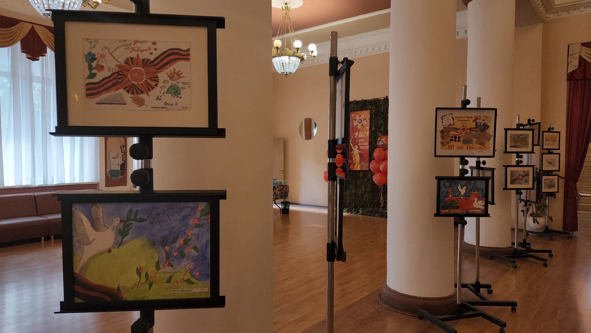 пушкино, вертикалки, детские рисунки, художественная выставка,конкурс для всех,великая отечественная война, 9 мая, день победы, сво, благотворительая акция,