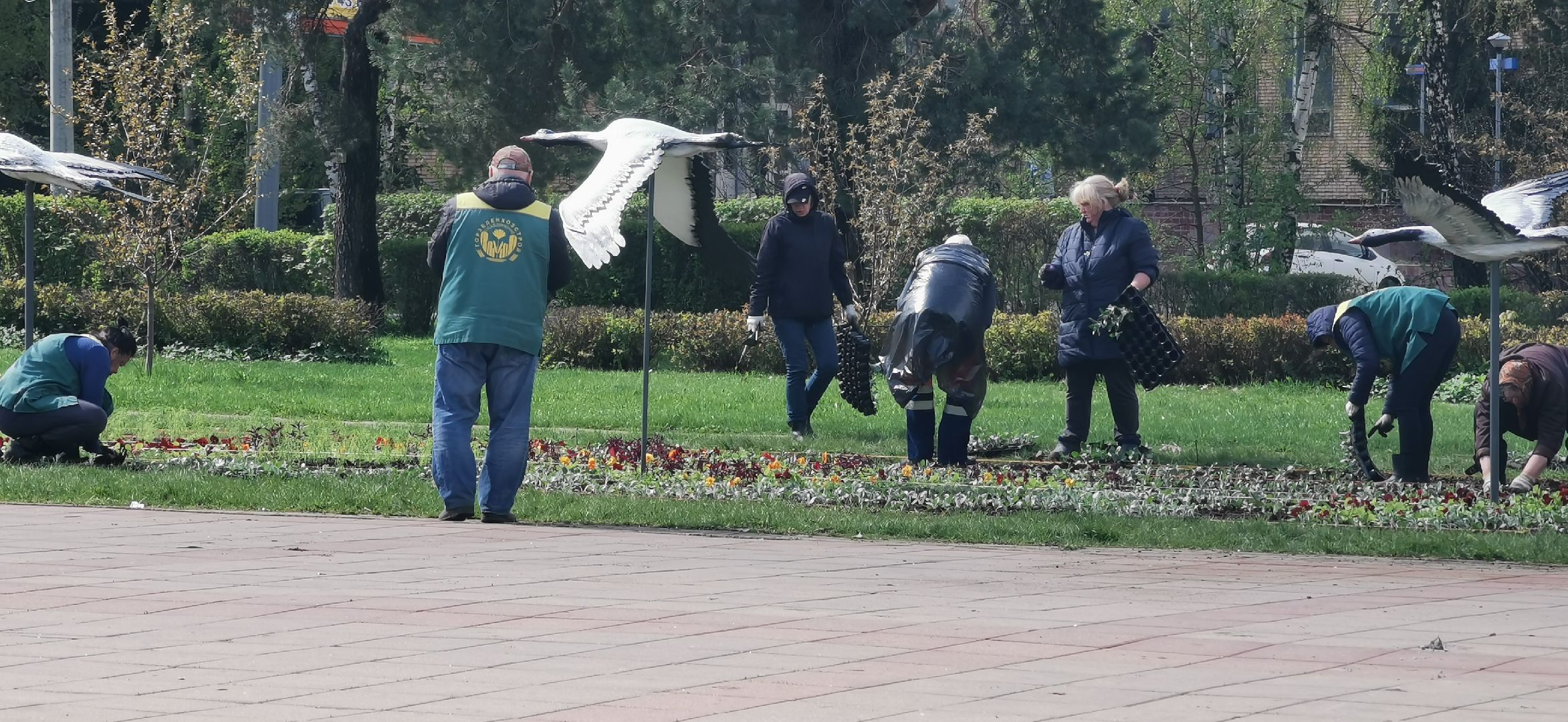благоустройство, озеленение,