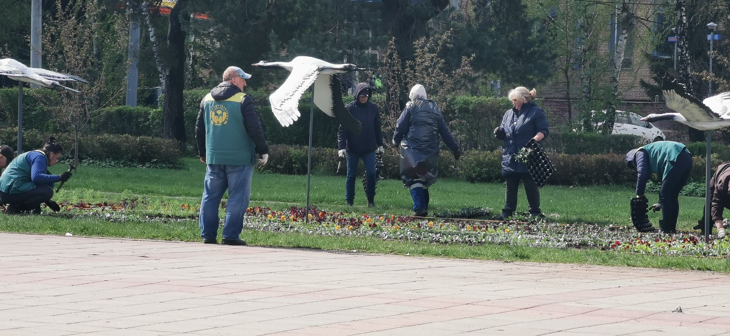 благоустройство, озеленение,