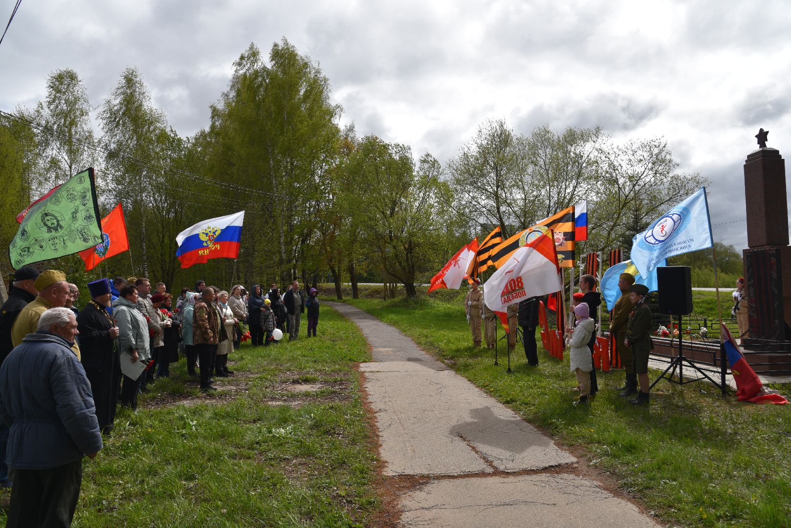 лотошино, кировский, день победы, митинг к 9 мая,