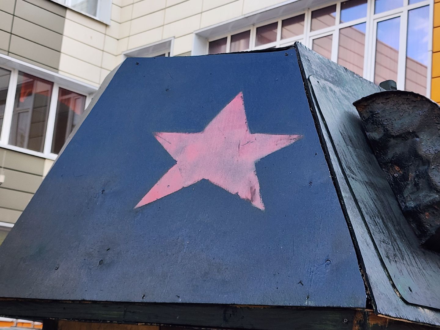 сергиево-посадский городской округ, хотьково, т-34, школьники, макет танка,