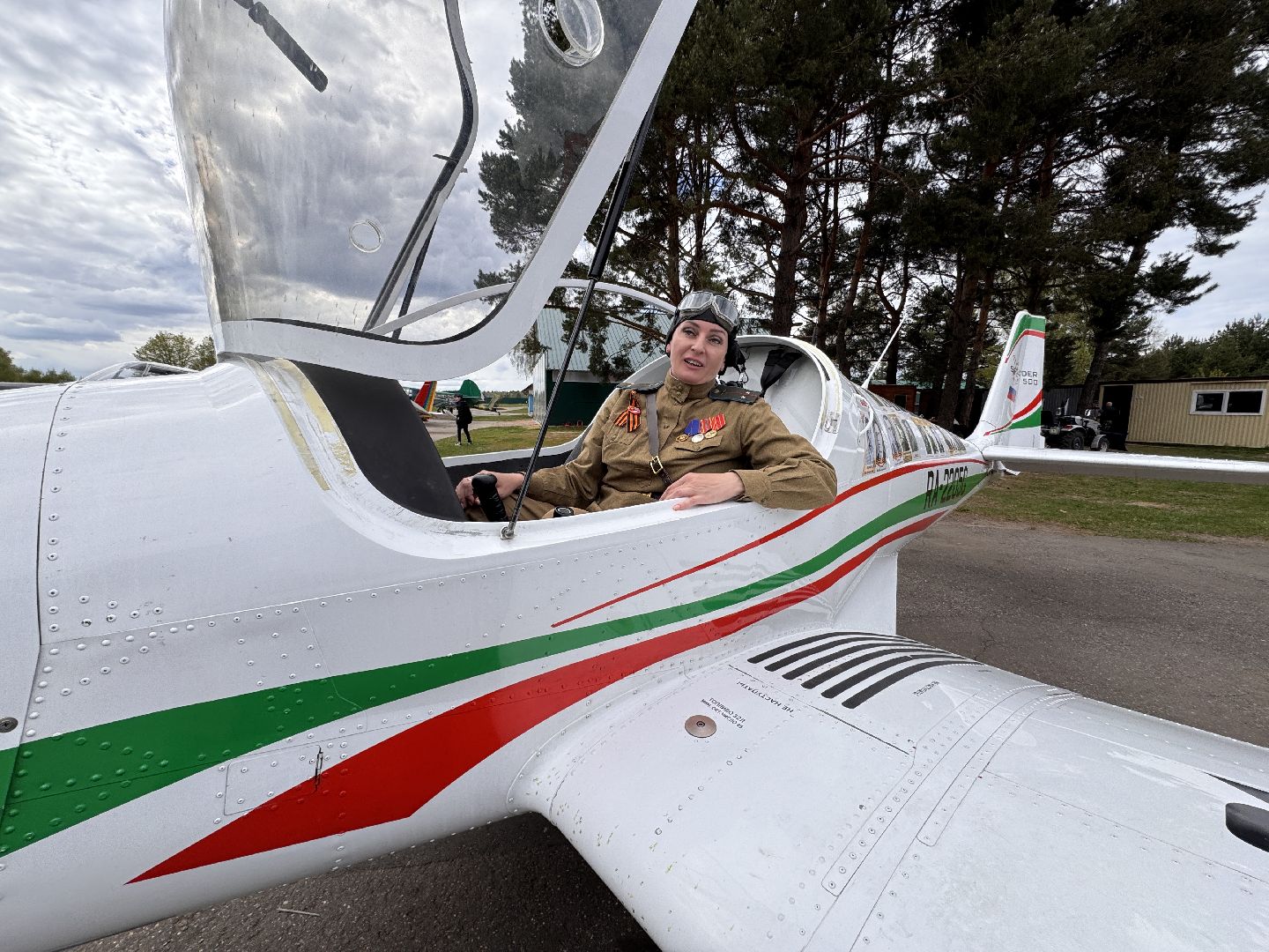 Аэроклуб ВВС, Кубинка, День Победы, Бессмертный полк,