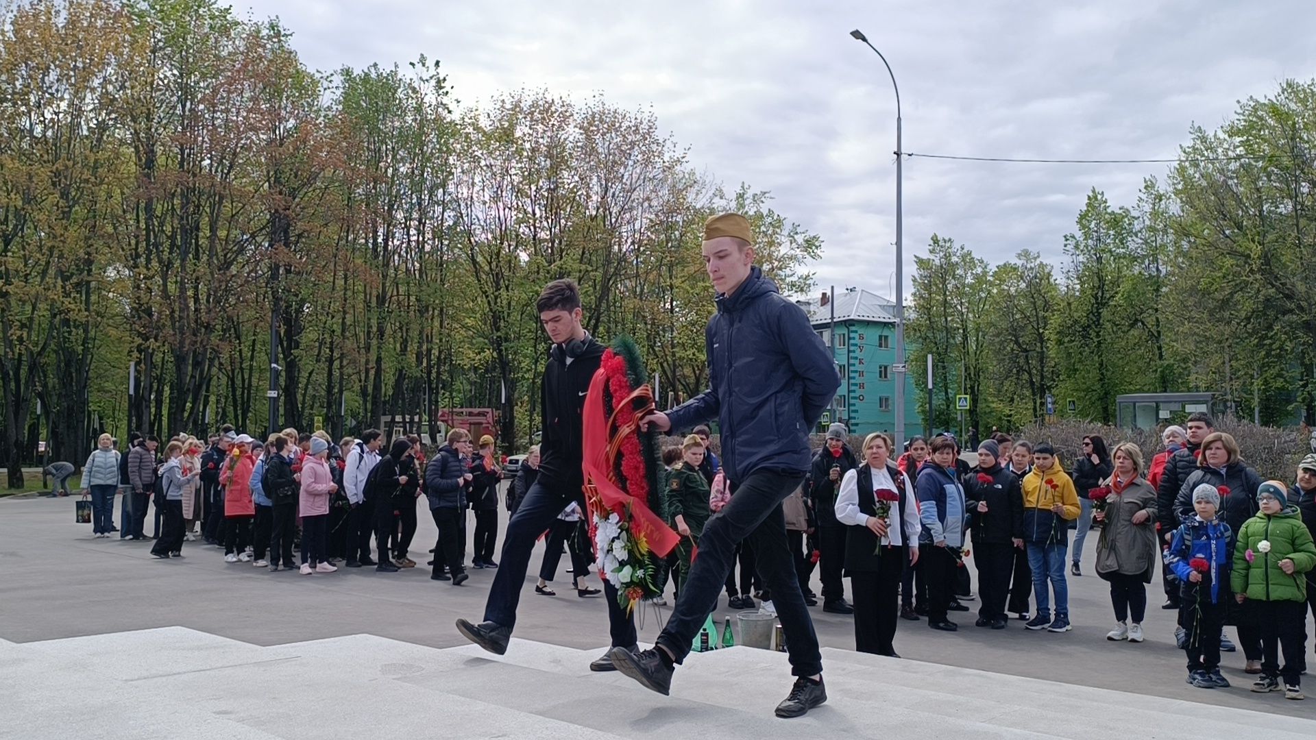 день победы, школа, лобня,