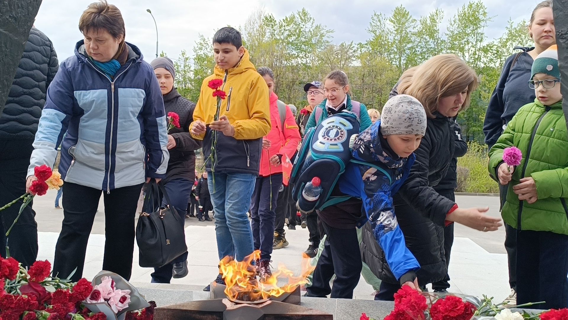 день победы, школа, лобня,