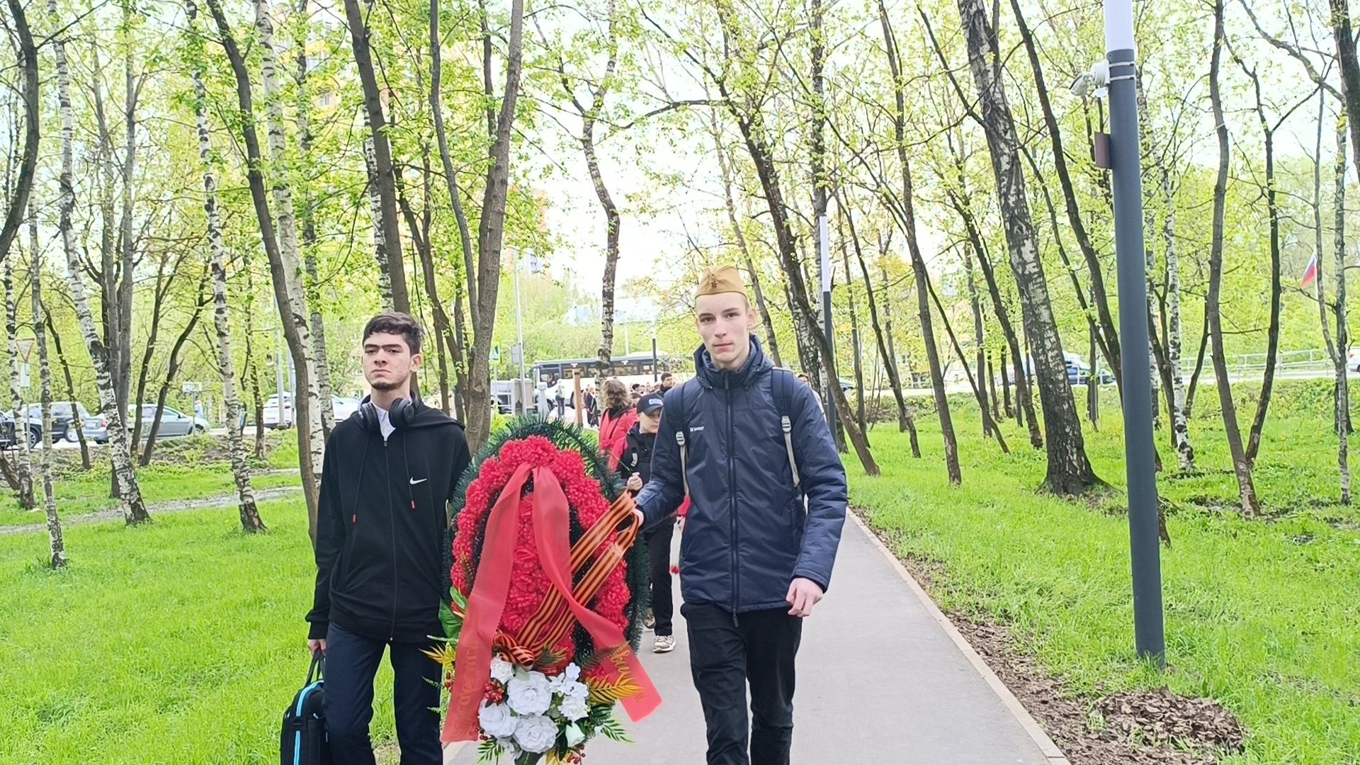 день победы, школа, лобня,