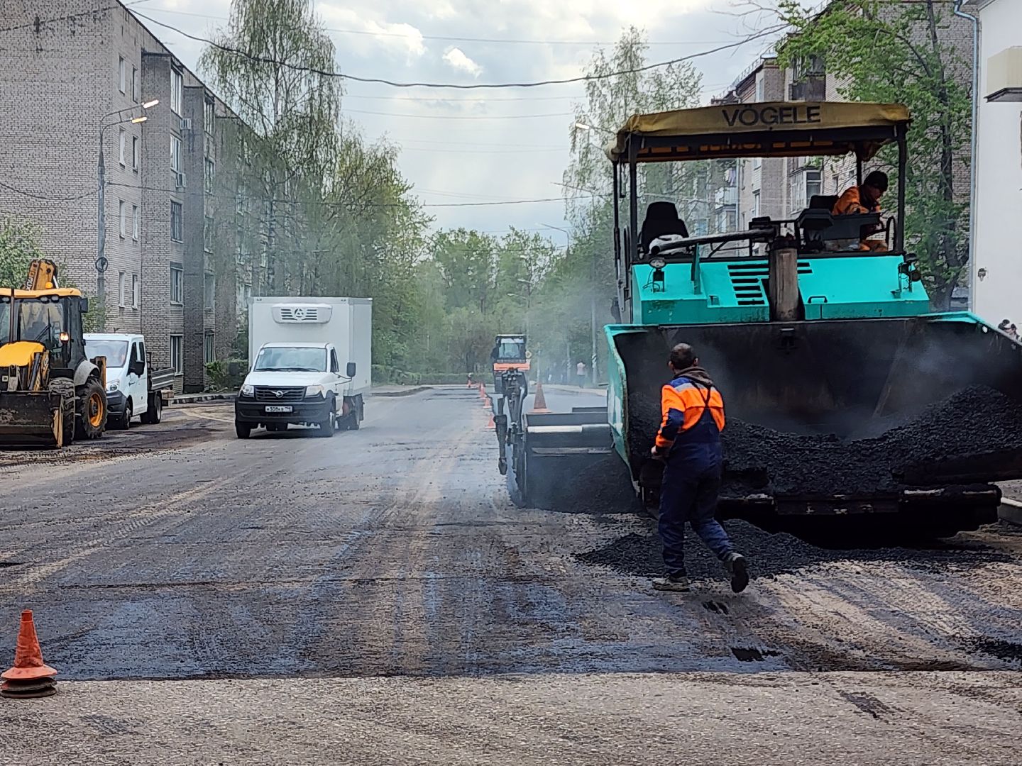 сергиев посад, ремонт дорог, клементьевская,