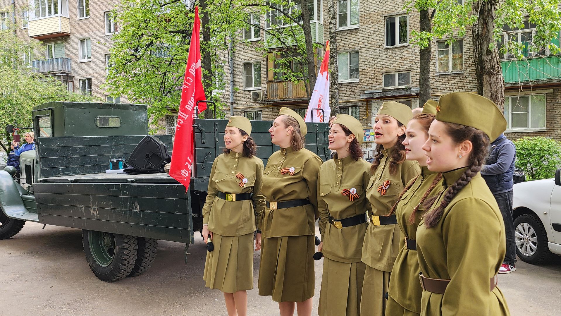 Реутов, День Победы , ветеран Остапенко, я помню я горжусь, 80 лет победы ,