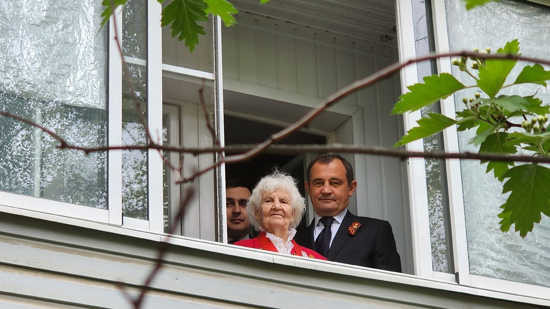 Реутов, День Победы , ветеран Остапенко, я помню я горжусь, 80 лет победы ,