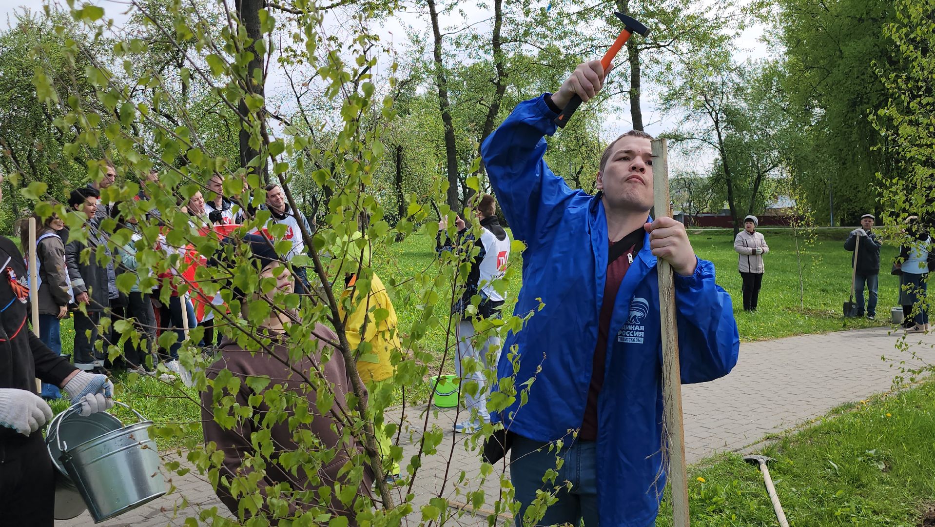 серпухов, сад победы, 9 мая, братья чудиновы,