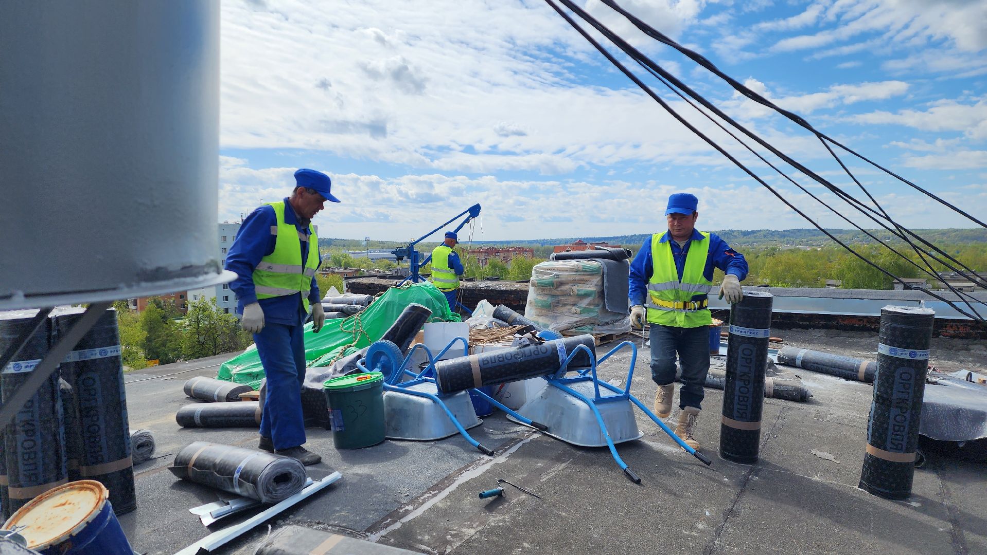 капремонт кровли, истра, жкх,