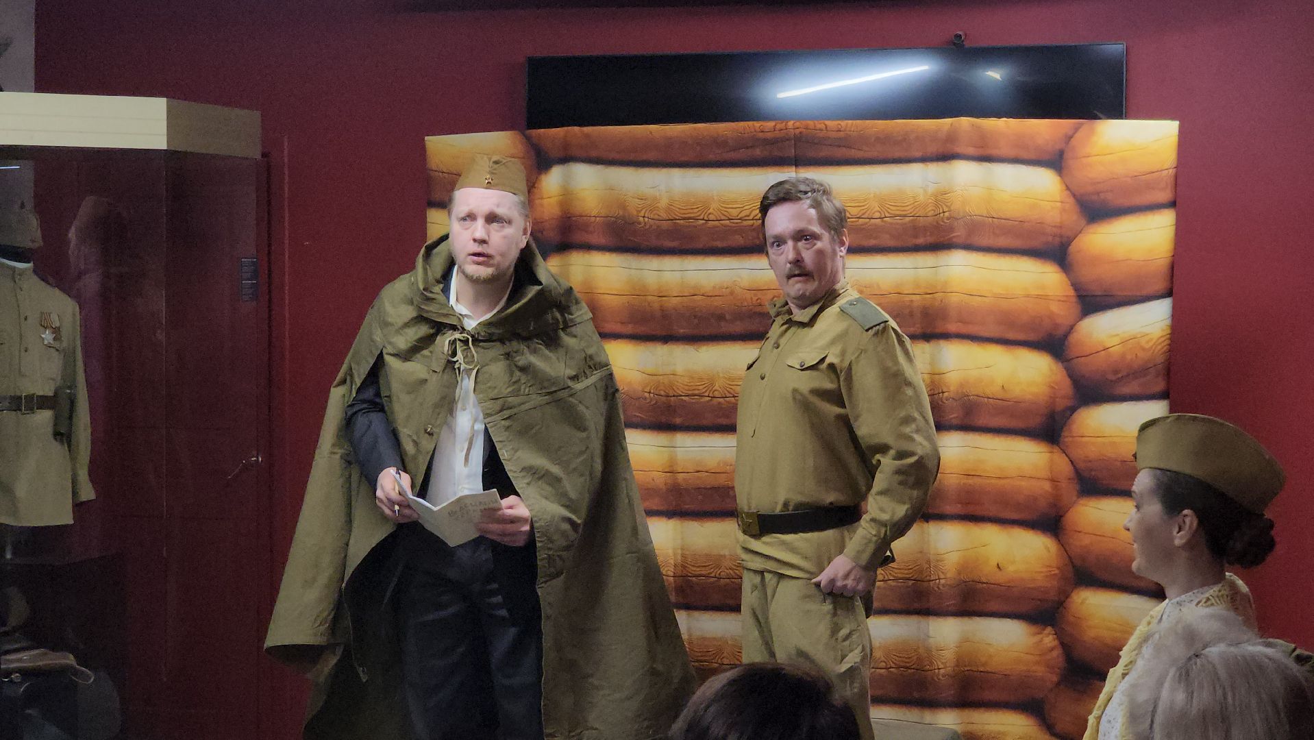 день победы, красногорск,спектакль, василий теркин,