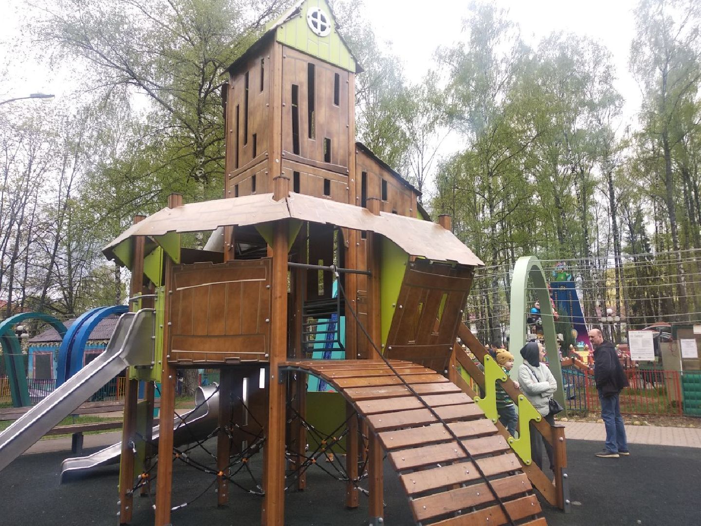 Дмитров, Лето в Подмосковье, Дмитровский кремль, Парк Березовая роща