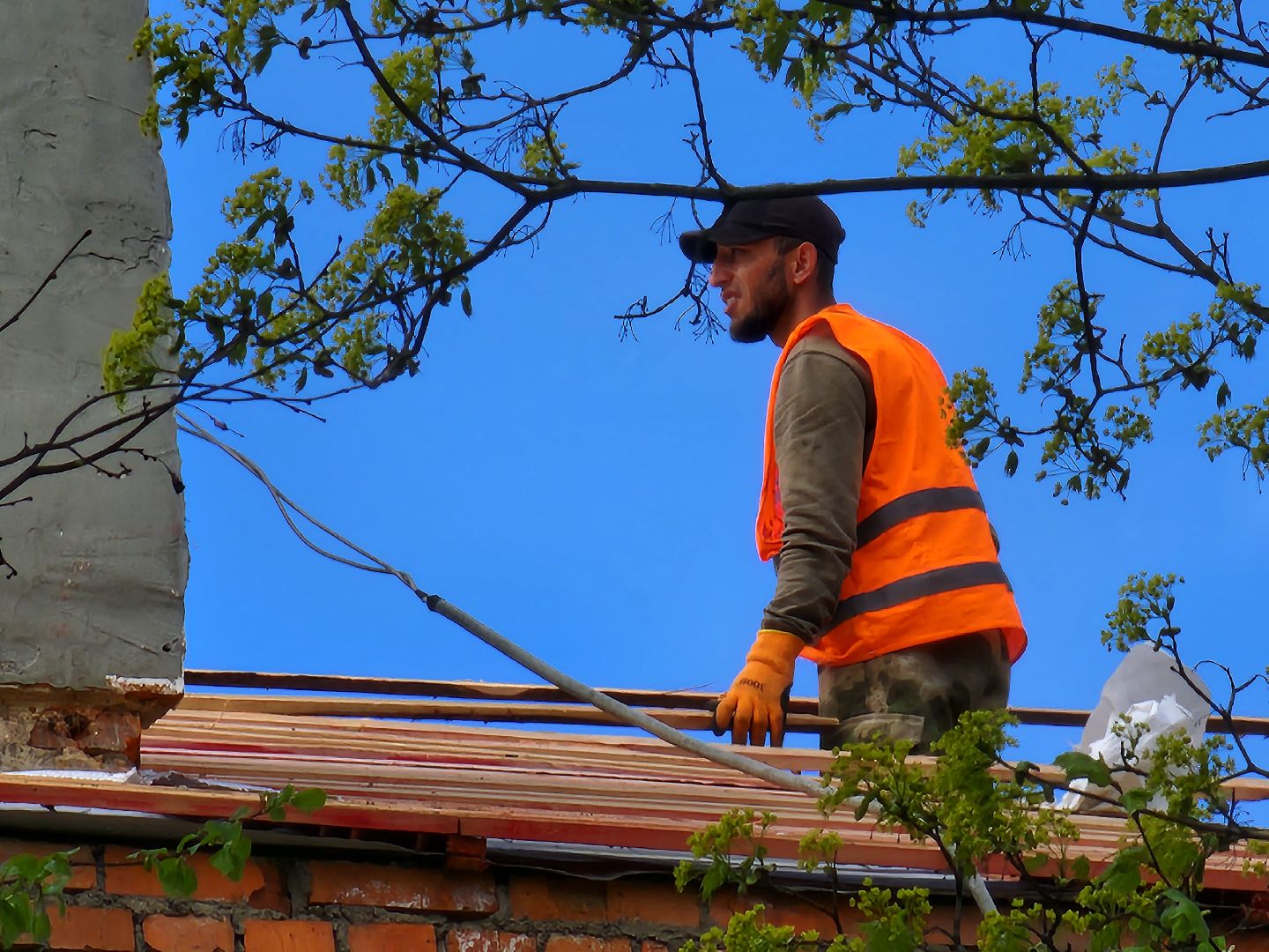 Чехов, улица Ильича, жилой дом, ремонт кровли, крыша, капитальный ремонт, гидроизоляция, теплоизоляция, стропила и перекрытия, каркас кровли, фонд капремонта московской области,