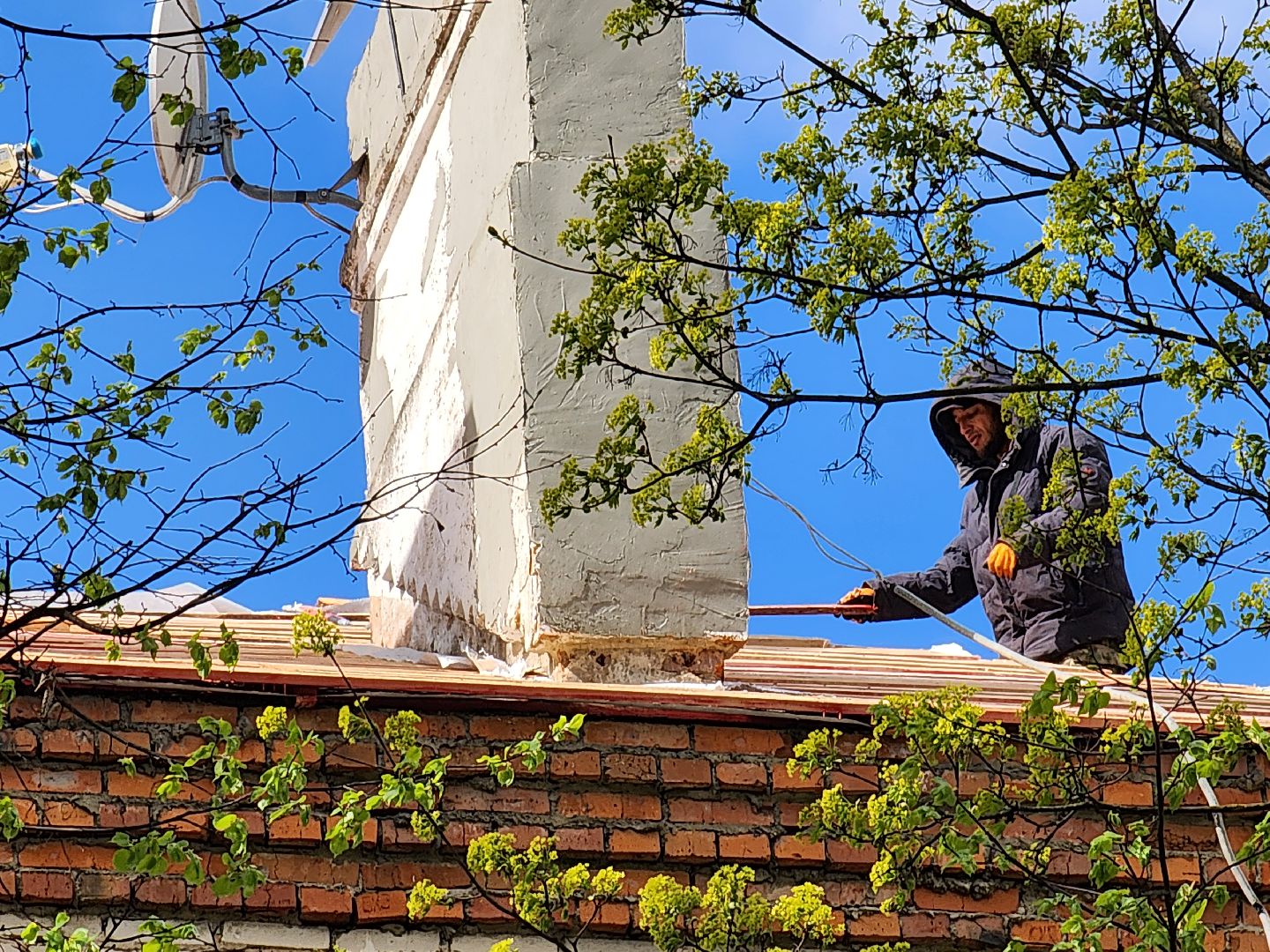 Чехов, улица Ильича, жилой дом, ремонт кровли, крыша, капитальный ремонт, гидроизоляция, теплоизоляция, стропила и перекрытия, каркас кровли, фонд капремонта московской области,