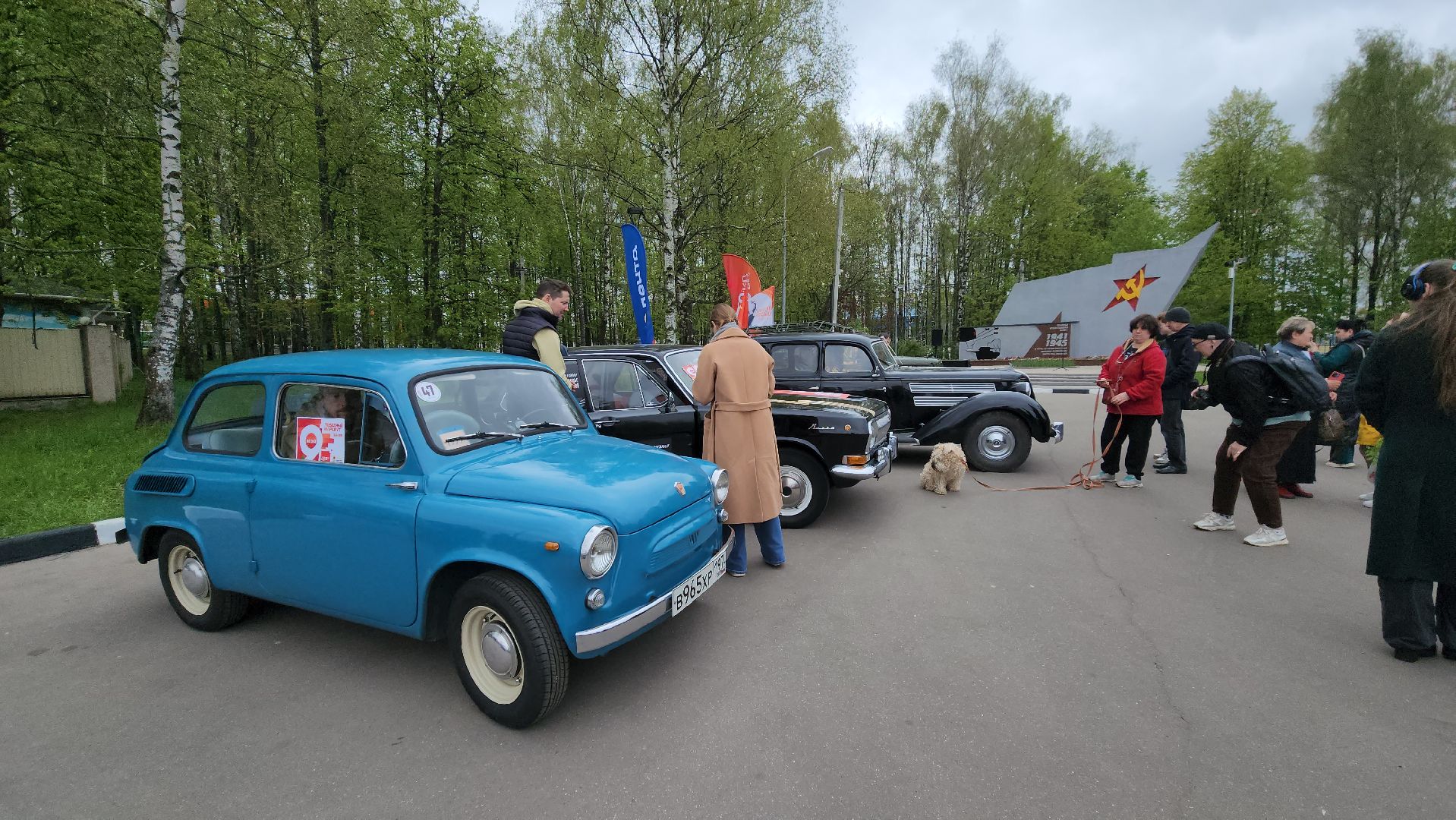 ретро-авто, Лобня, Выставка , 80 - летие победы,