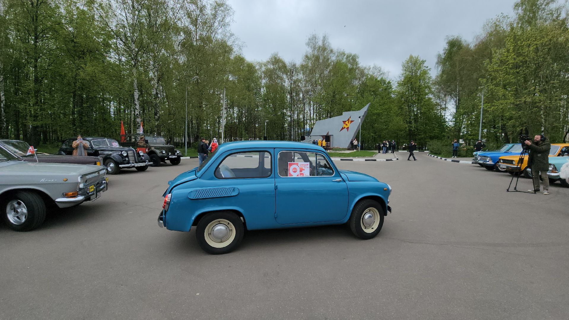 ретро-авто, Лобня, Выставка , 80 - летие победы,