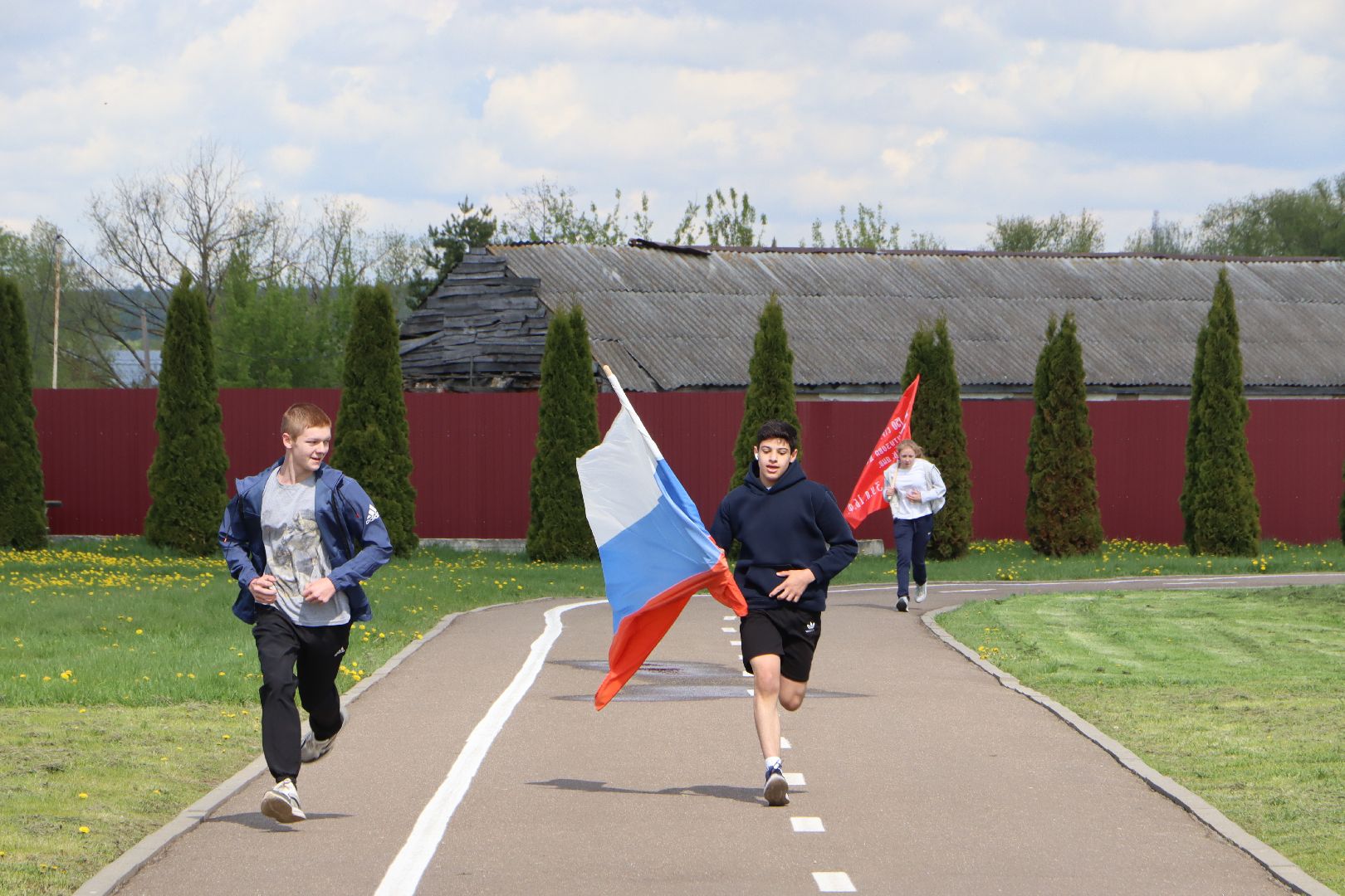серебряные пруды, парк Серебряный , 80 лет победе,