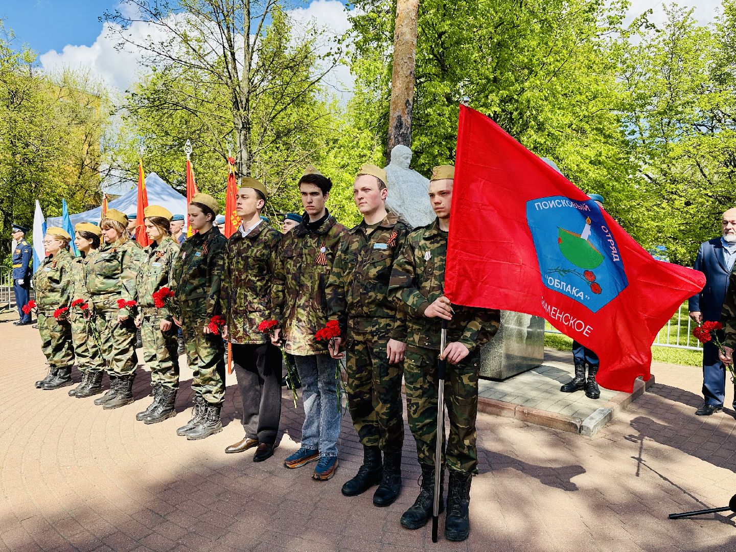 раменское, день победы, возложение цветов, 9 мая,