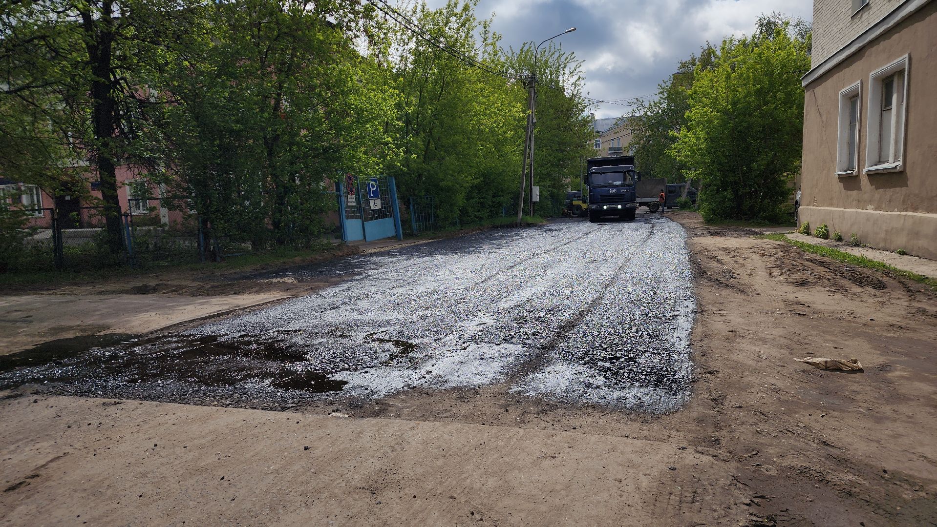дороги, ямочный ремонт, лосино-петровский,