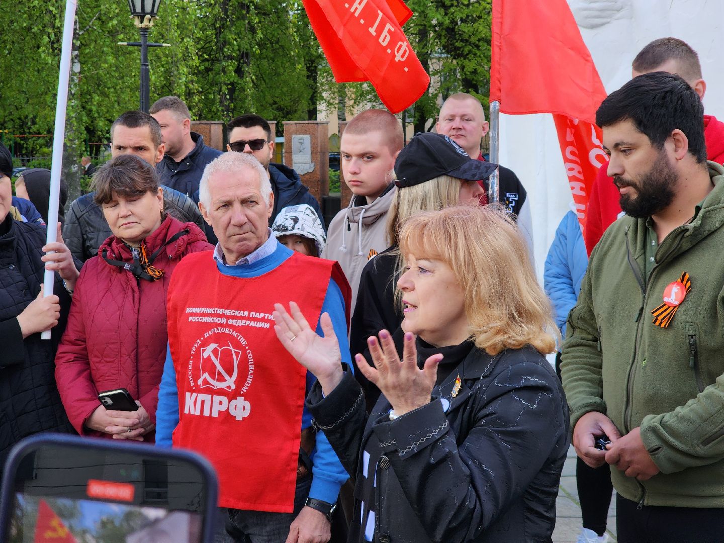 Ногинск , Автопробег , день победы, Жители, Ветераны, 9 мая,