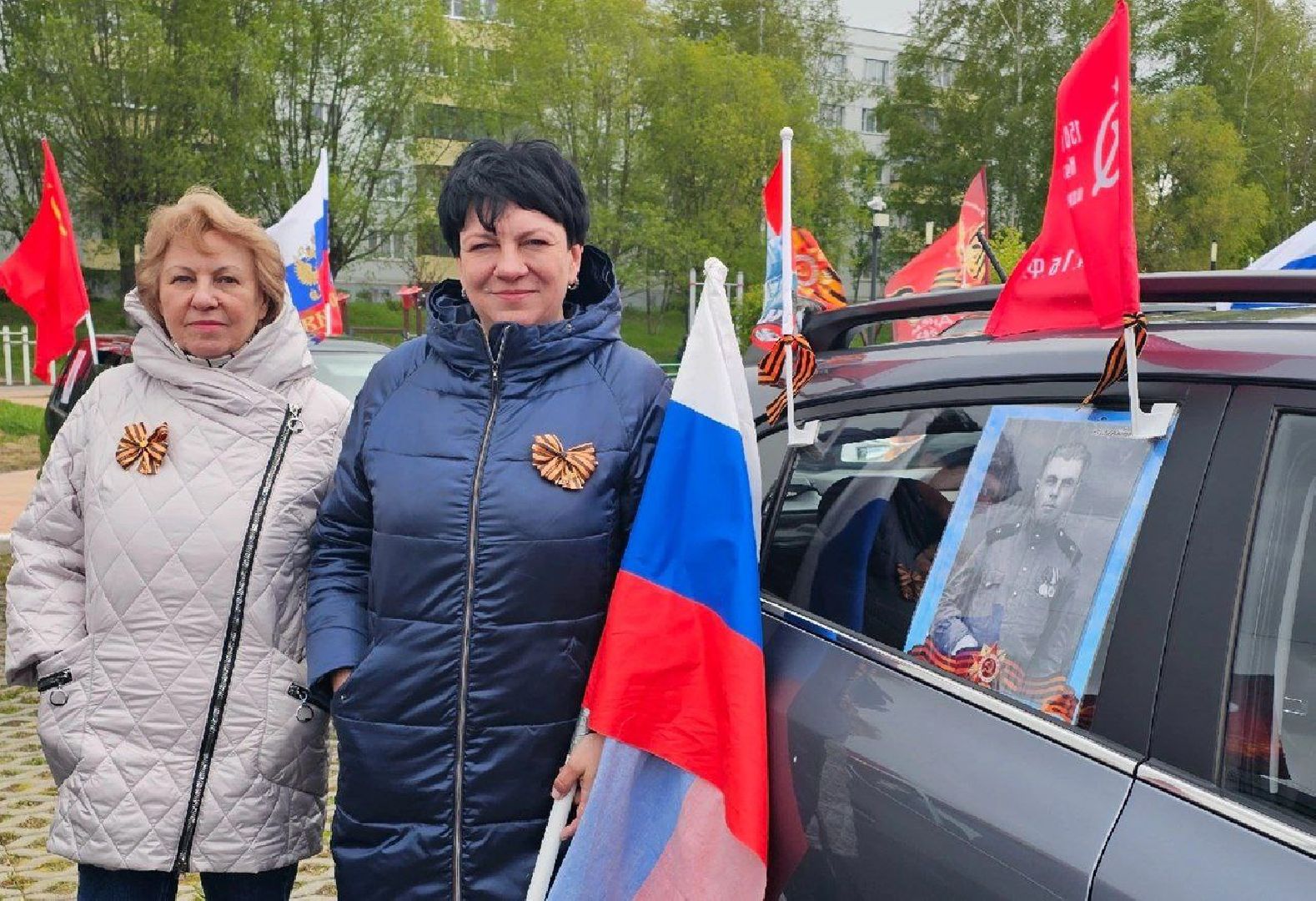 бронницы, автомобилисты бронниц, 9 мая, бессмертный автополк,