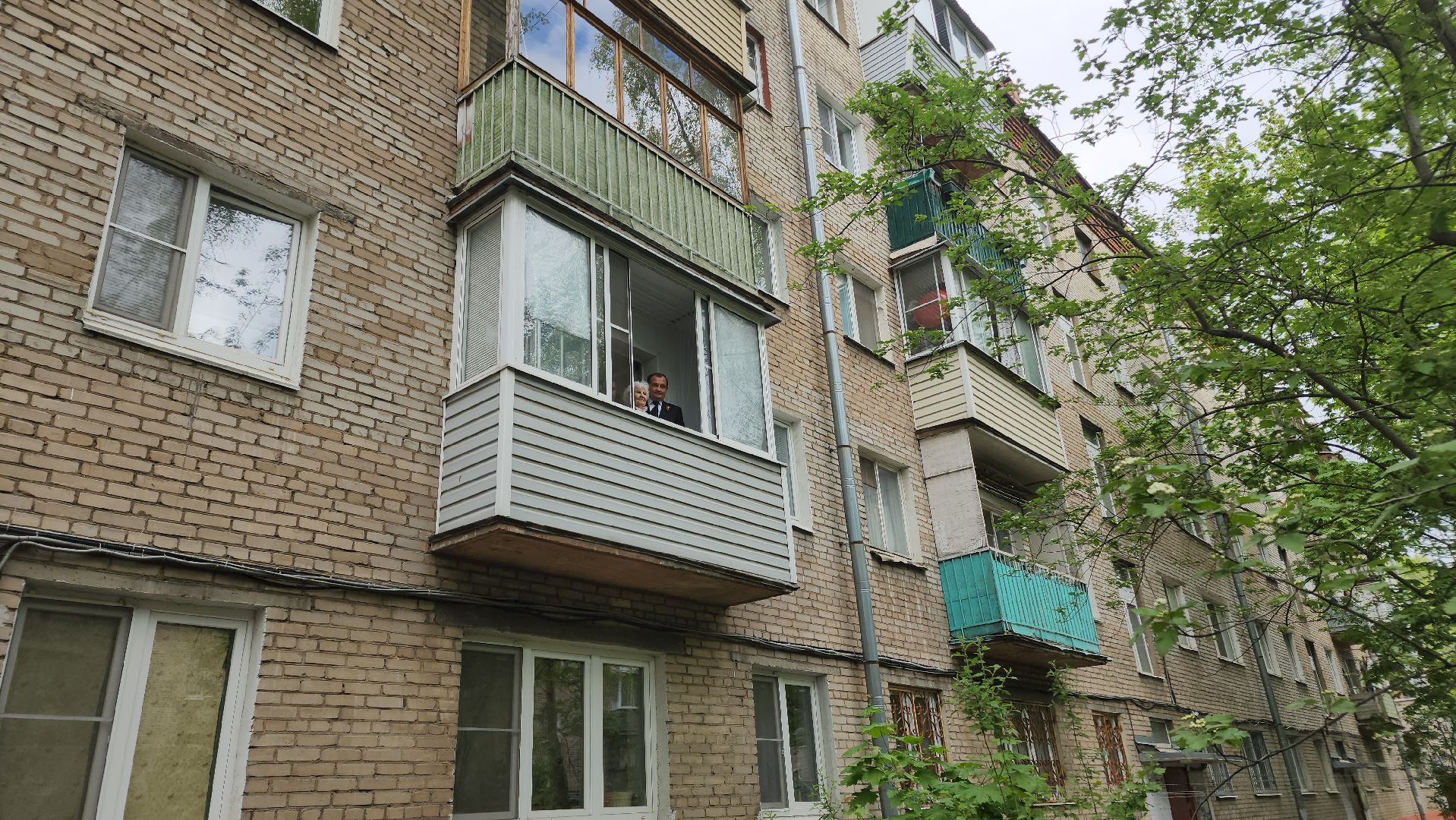 Реутов,  День Победы , Ветеран, именная табличка, Мария Остапенко ,