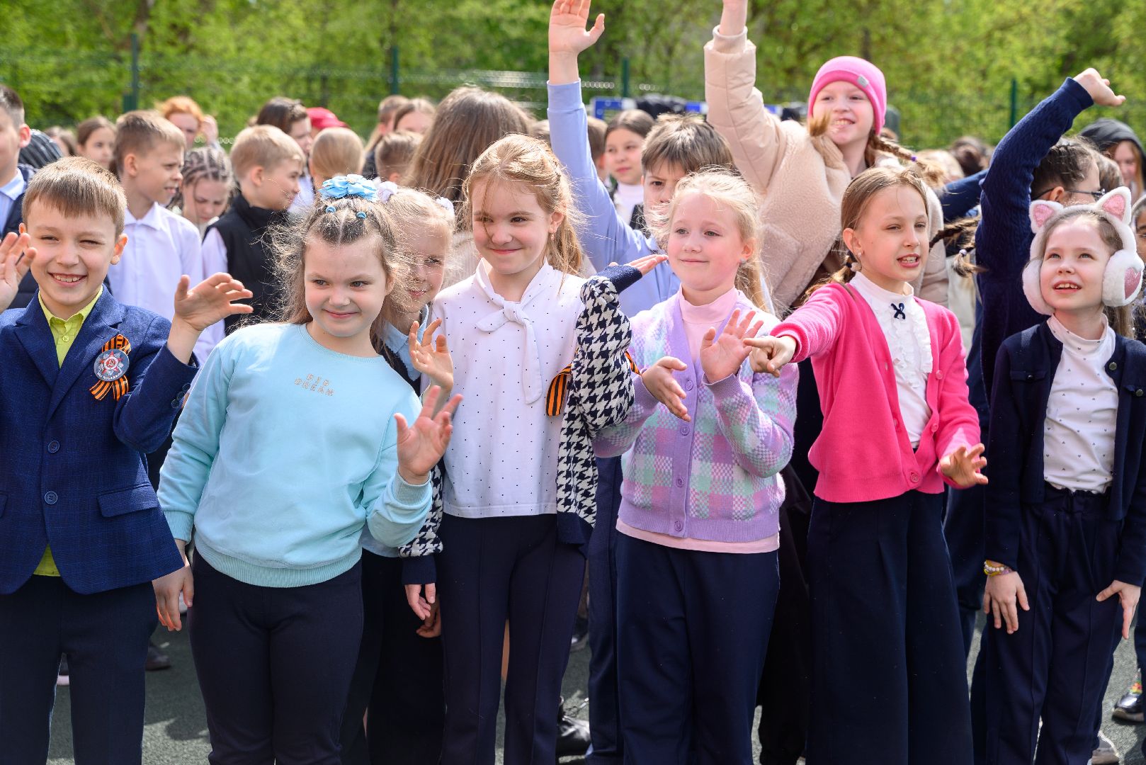 общество, патриотизм, день победы, митинг ко дню победы, лыткарино, моу гимназия 1,