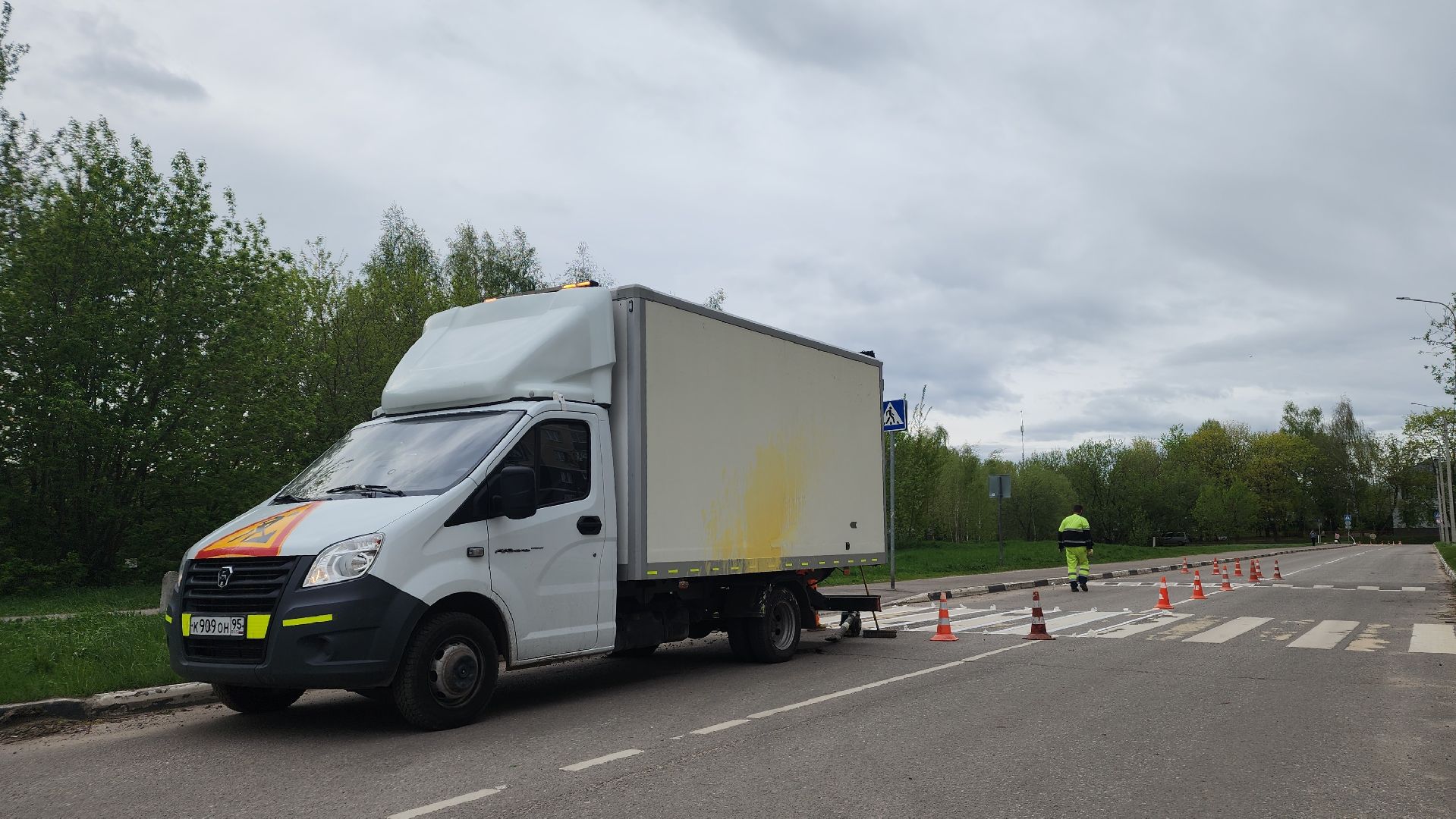 дорожная разметка, дороги, лосино-петровский,