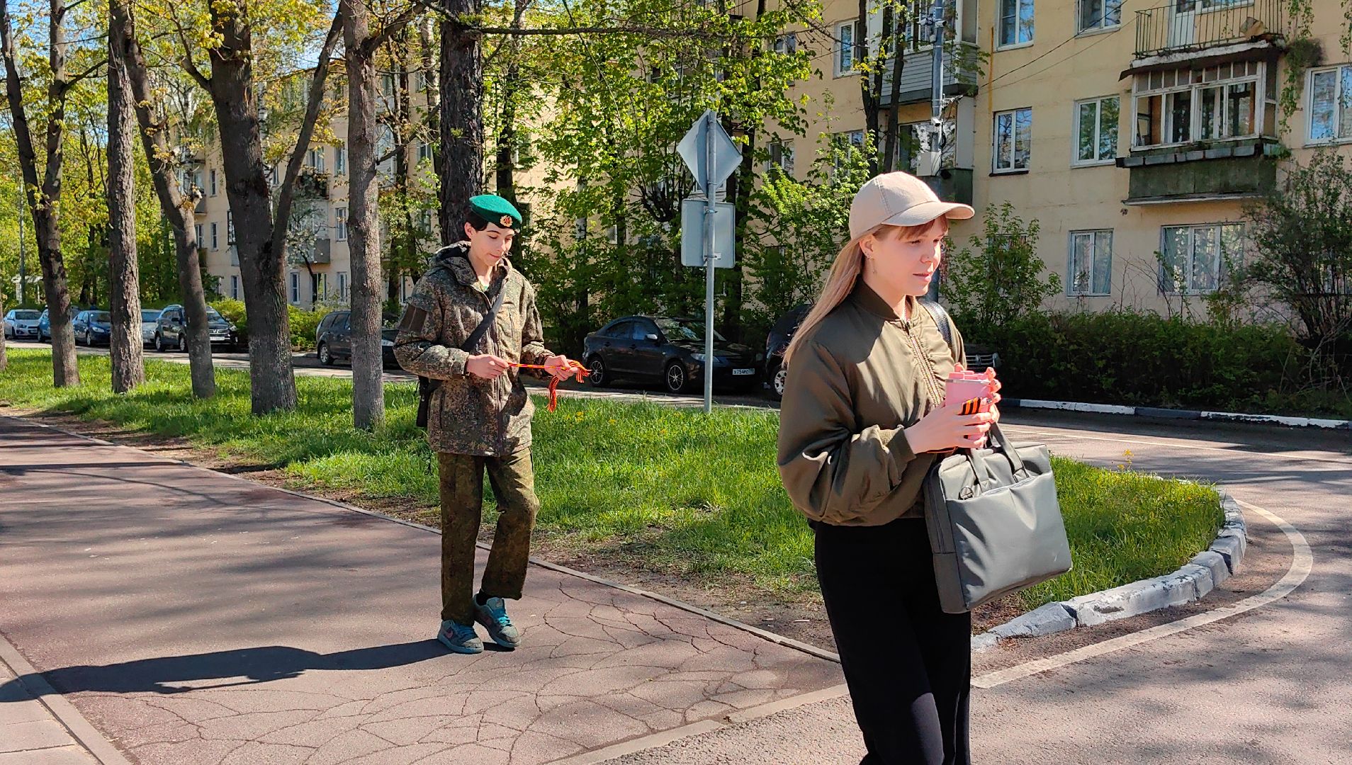 георгиевская ленточка, вов, память, жители,