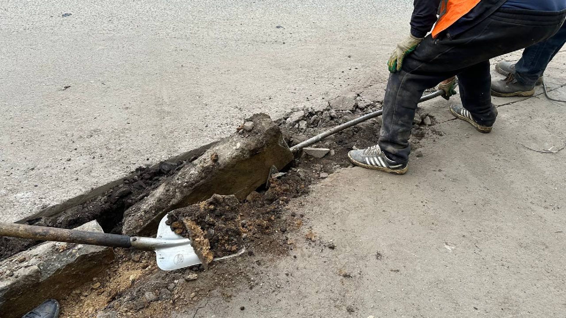 дорожные работы, домодедово,