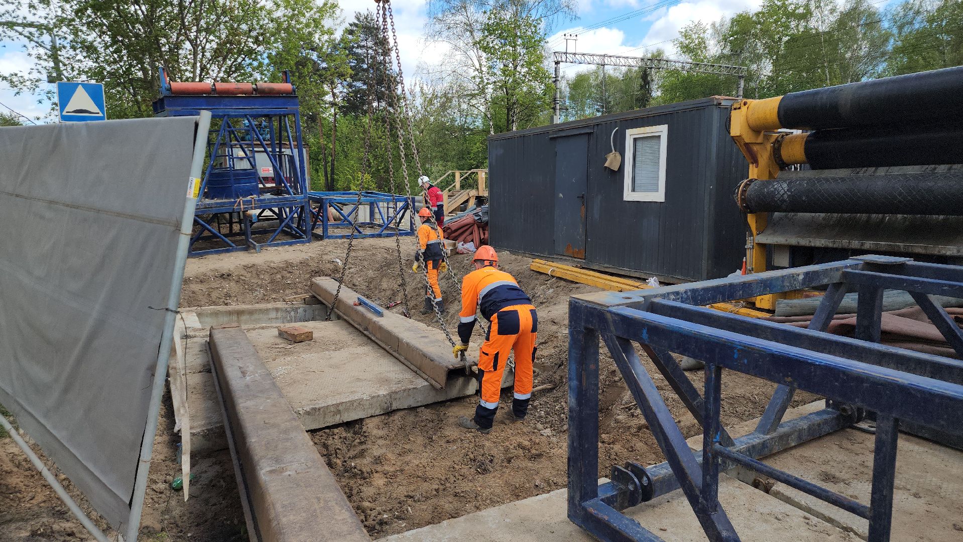 замена трубопровода, загорянский, Модернизация канализации, щёлково,