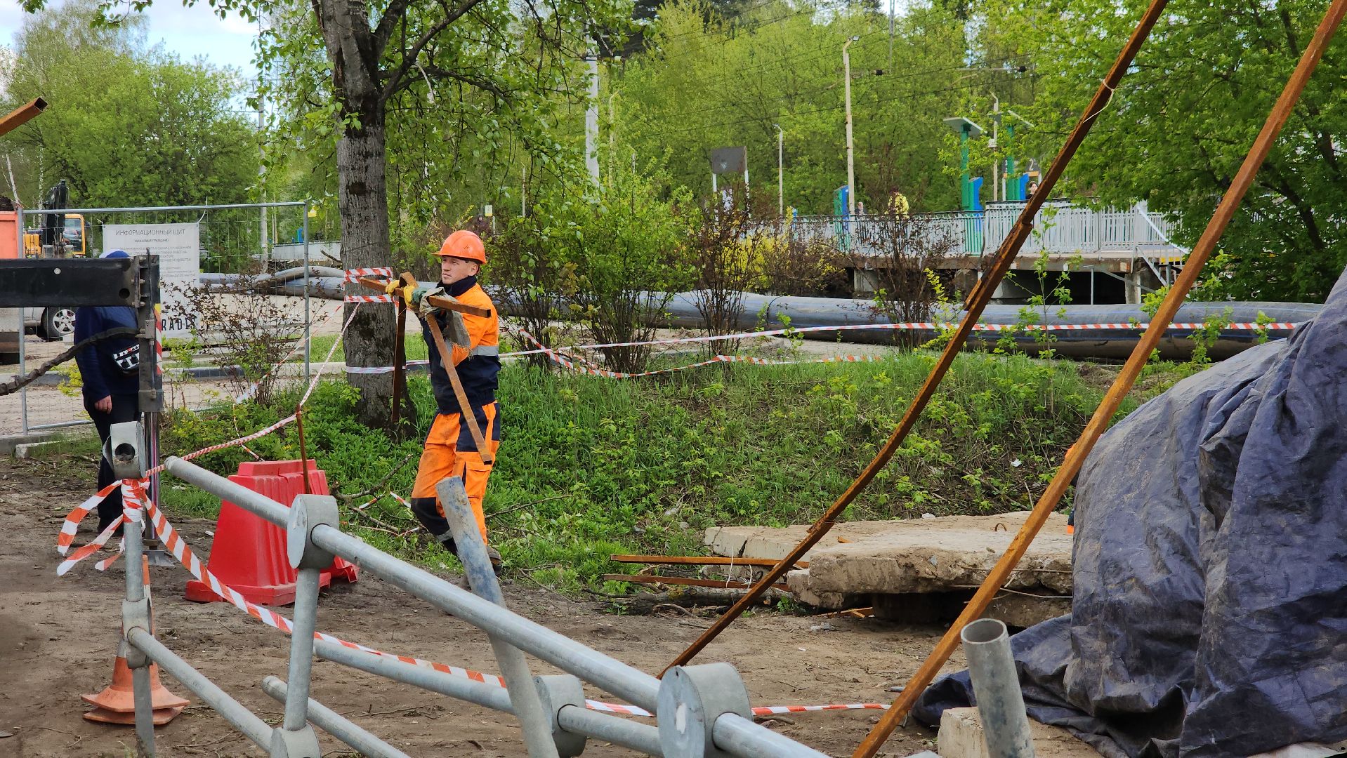 замена трубопровода, загорянский, Модернизация канализации, щёлково,