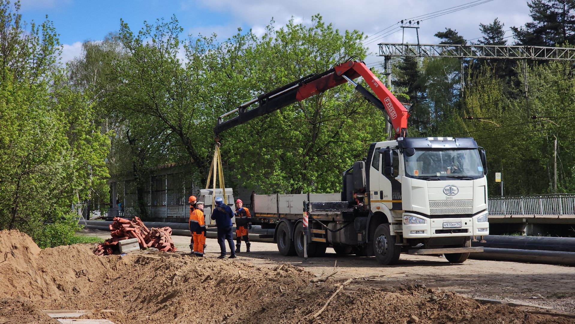 замена трубопровода, загорянский, Модернизация канализации, щёлково,
