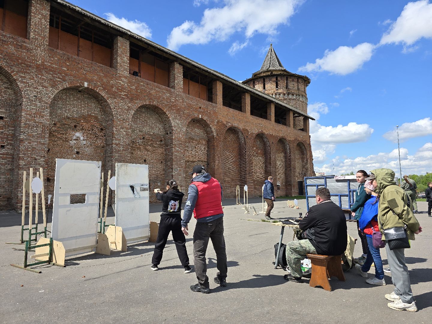 Коломна, стрелковое многоборье, соревнования по стрельбе,