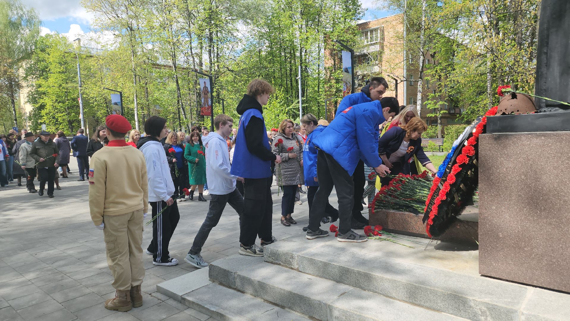 долгопрудный, мемориал скорбящая мать, день победы, кикбоксинг, тренер,