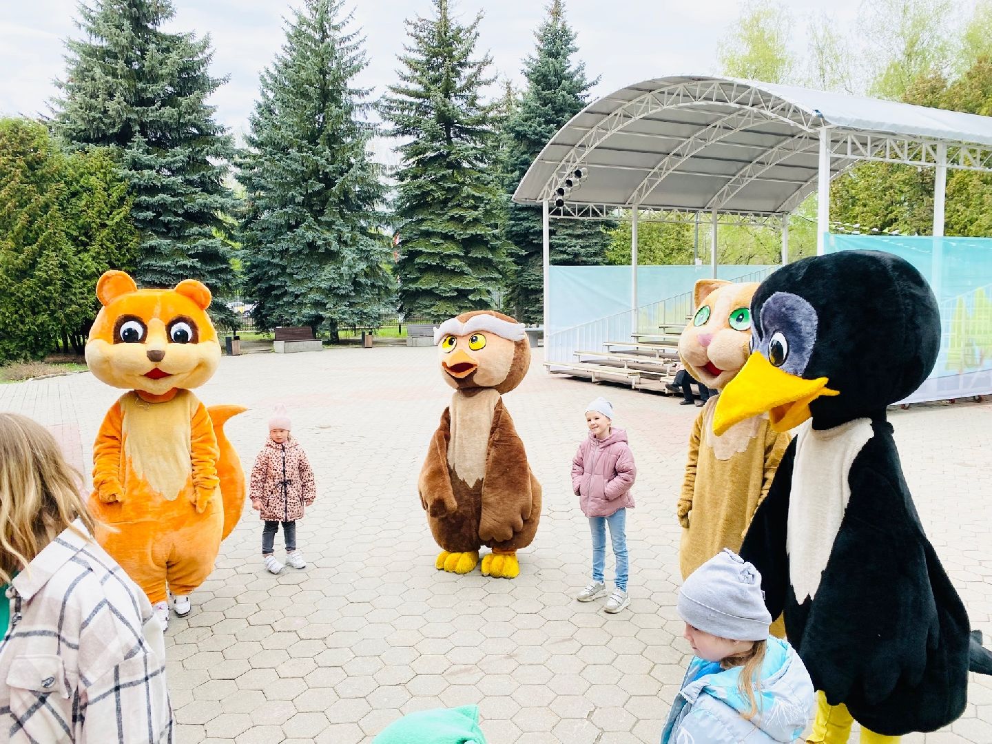 Домодедово, парк Ёлочки, летний сезон