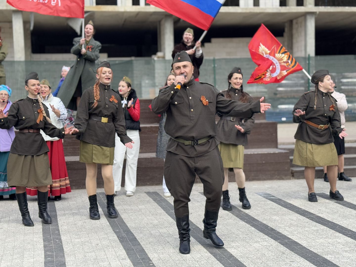 Подмосковные вечера , Балашиха , Агитбригада ,