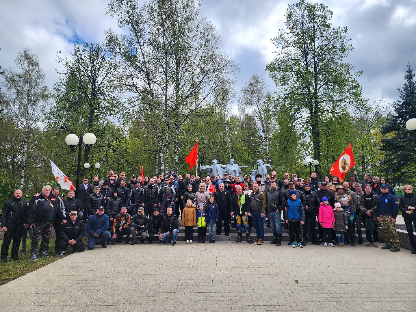 дубна, ночные волки, дмитров, мотопробег, день победы,