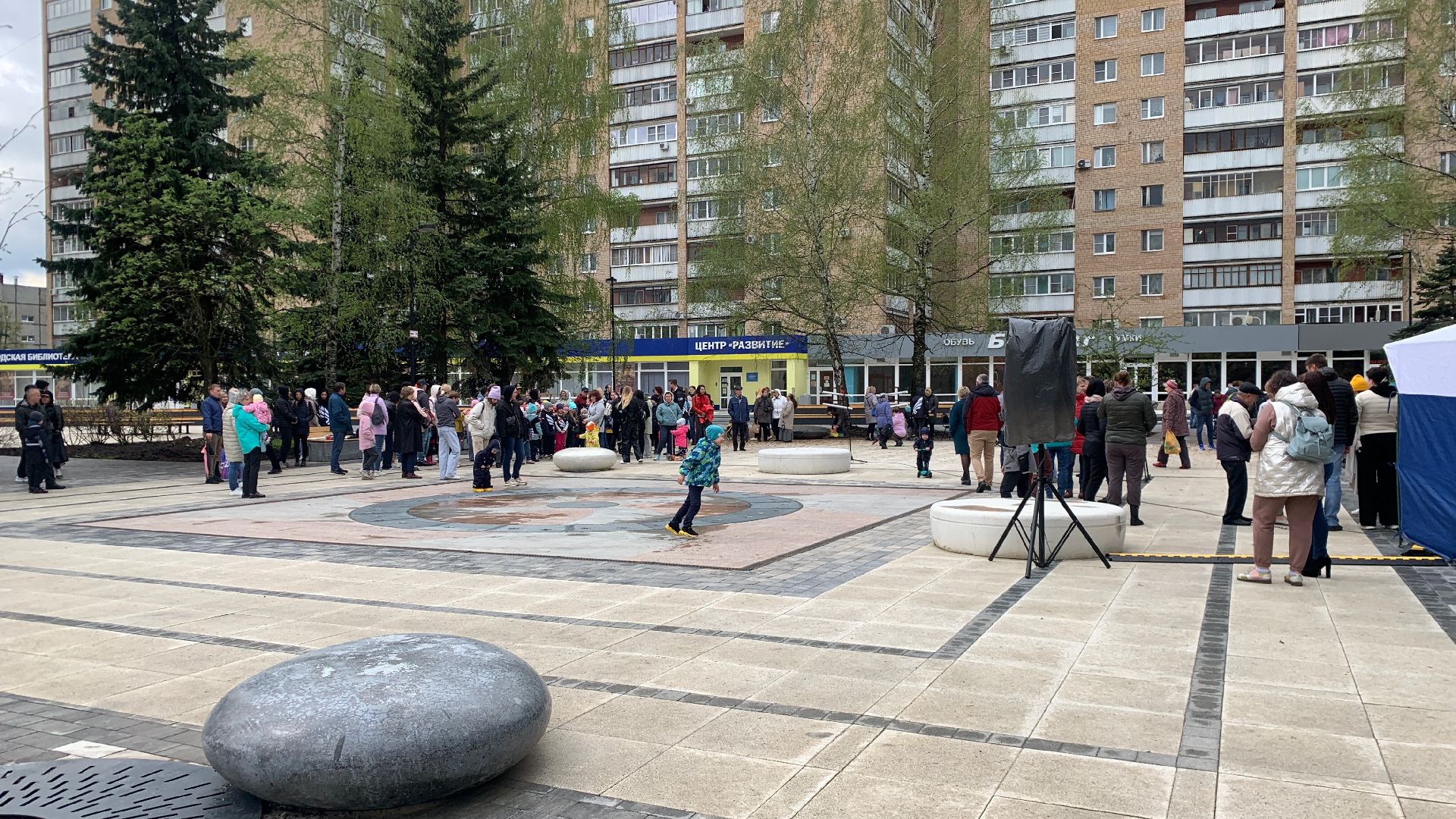 Ступино, фонтаны, сухой фонтан