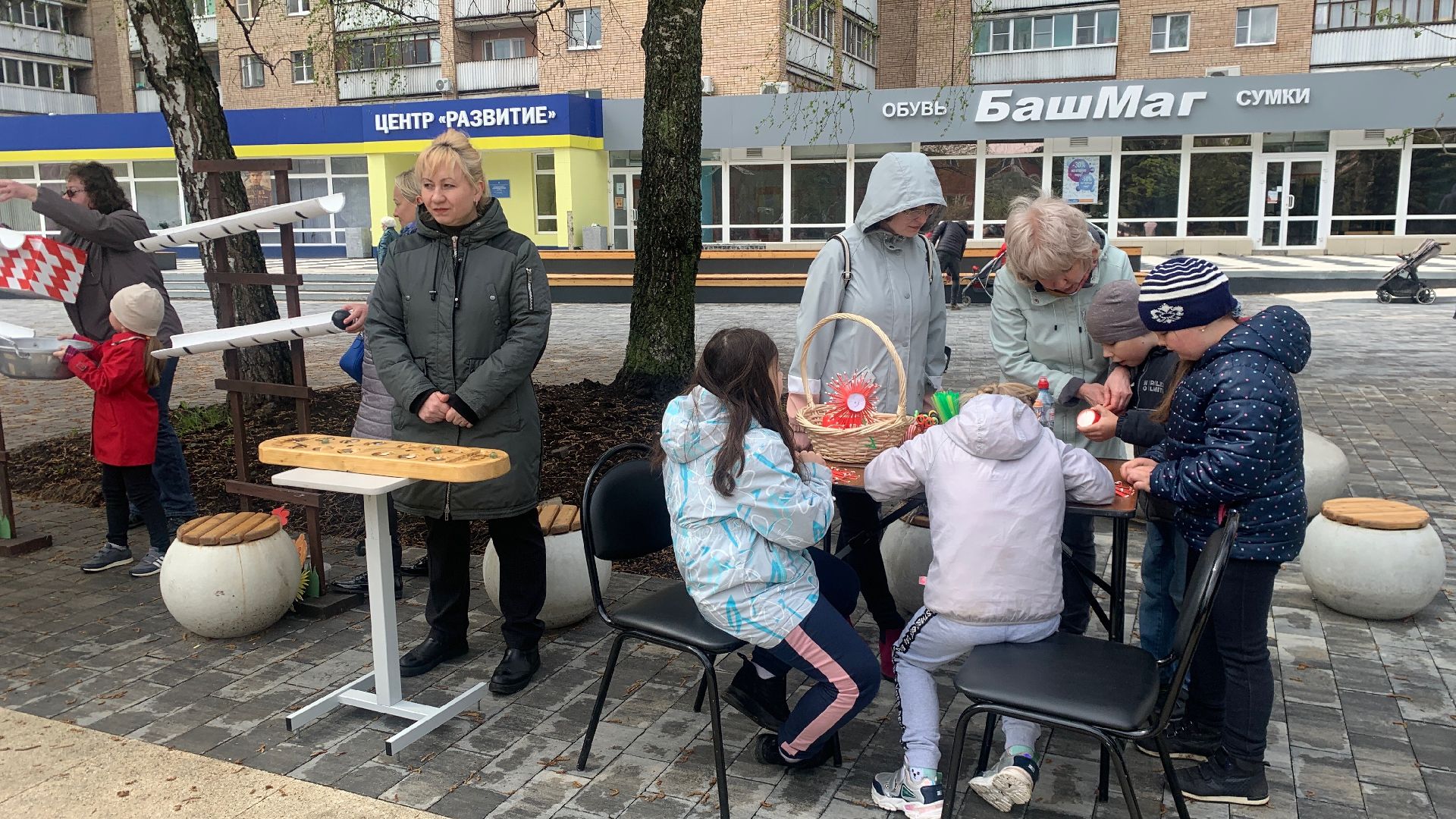 Ступино, фонтаны, сухой фонтан