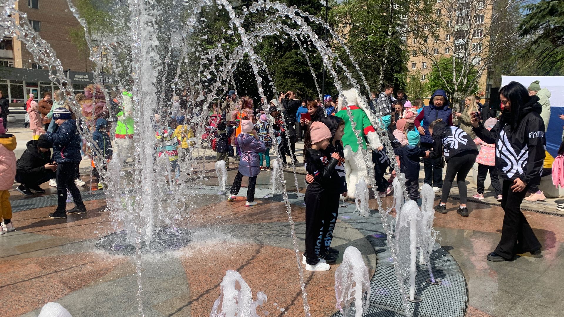 Ступино, фонтаны, сухой фонтан