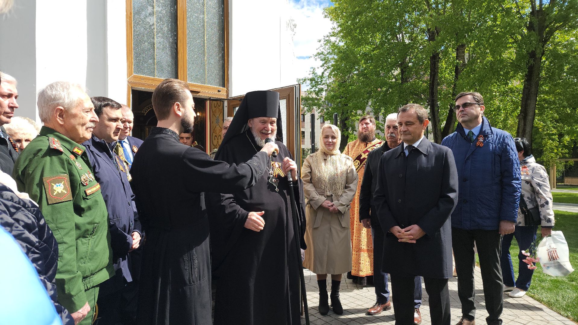 Реутов, Часовня Георгия Победоносца , Реконструкция , Освящение часовни,