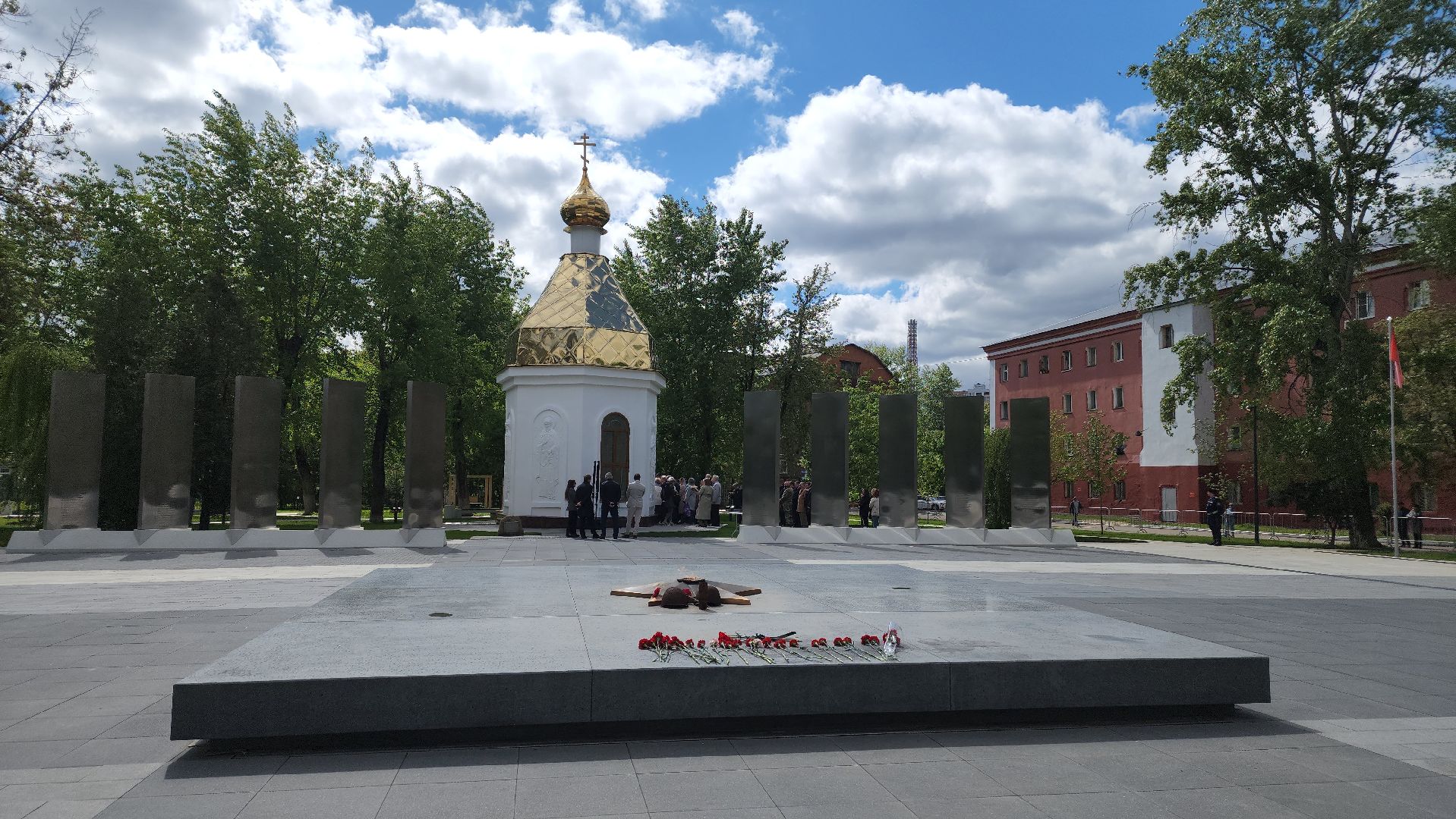 Реутов, Часовня Георгия Победоносца , Реконструкция , Освящение часовни,